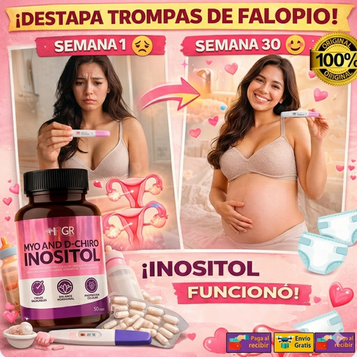 Inositol Complex 40:1 + Isoflavonas - Equilibrio Hormonal y Fertilidad